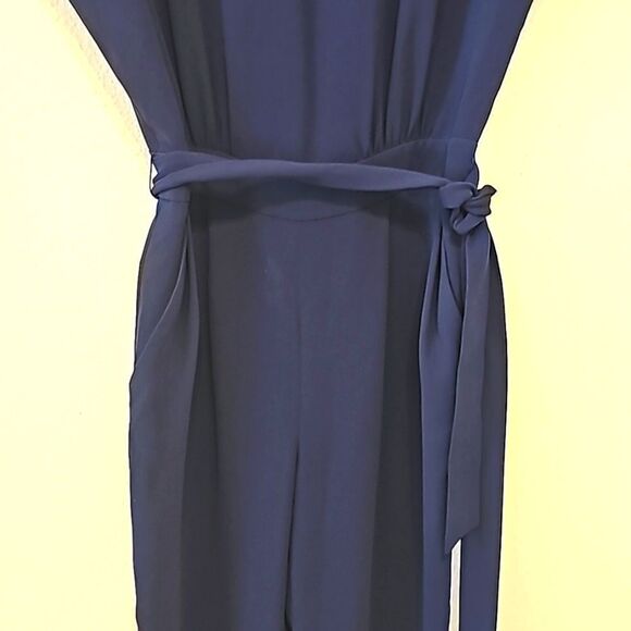 - Diane Von Furstenberg navy blue Jumpsuit pants size 0 - Picture 3 of 15